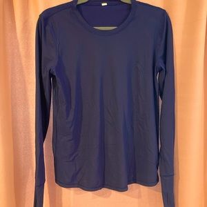 Lululemon long sleeve split back shirt
